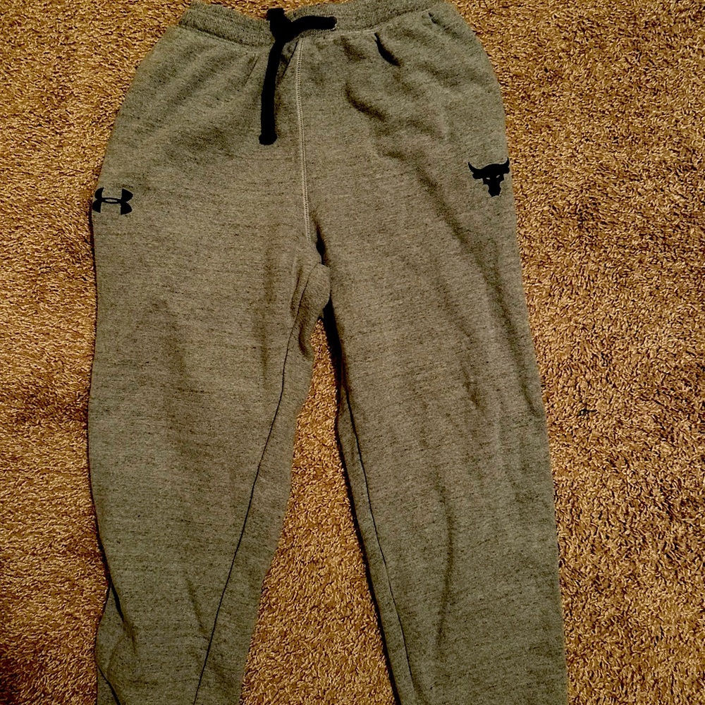 Under Armour project rock warm up joggers